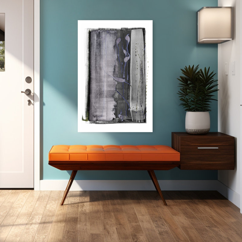 Art contemporain abstrait contemporain, H 48 po x l 32 po