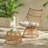 WICKER HIGH-BACK CHAIR With Side Table-1070543956