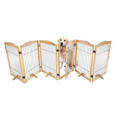 Barrière pour animaux 6 panneaux PETMAker