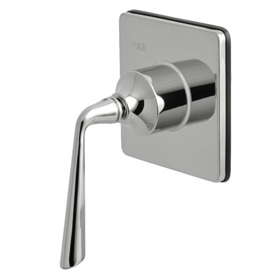 Soupape de déviation à 3 voies avec poignée simple et plaque carrée