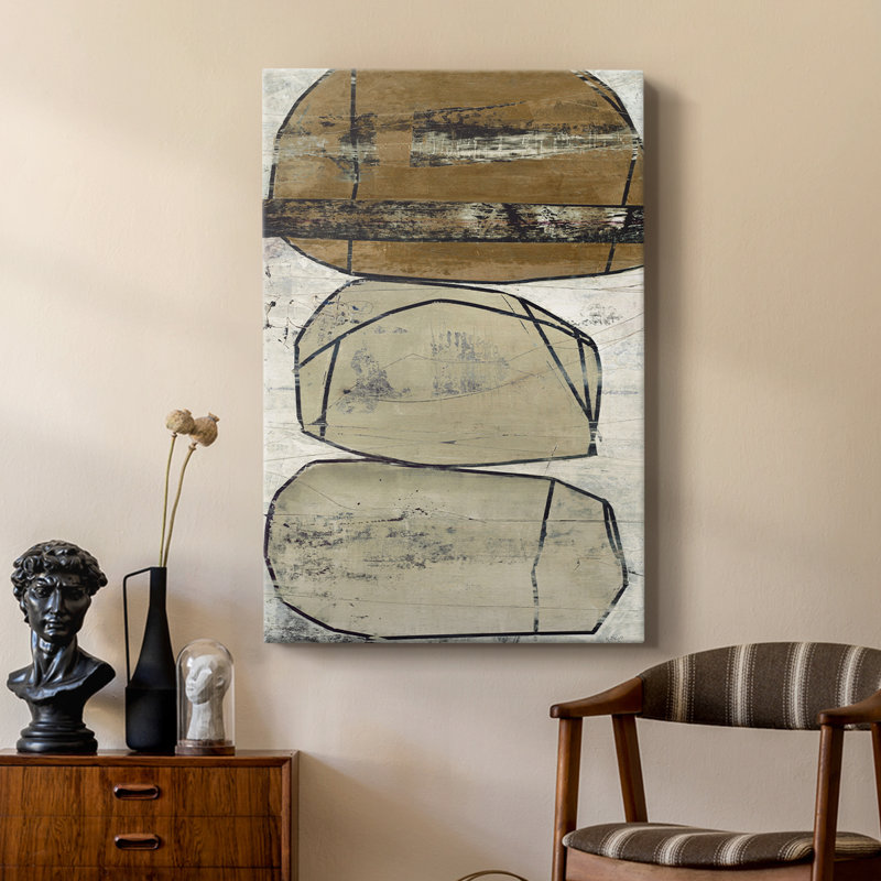 Dim Sum I -Custom Wrapped Gallery Cavas, 48" H x 32" W