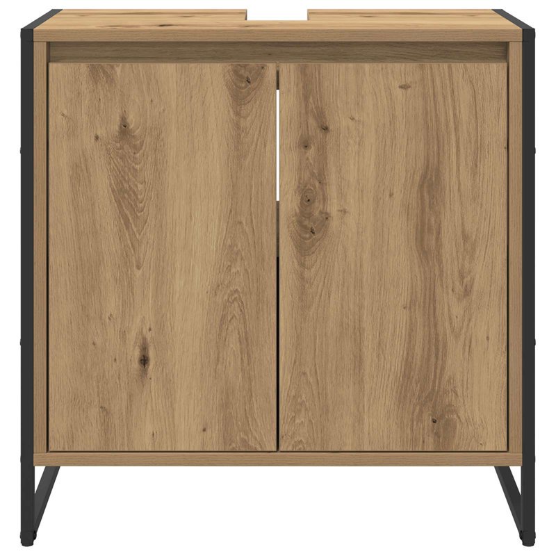 Freestanding Under Sink Cabinet, Artisan Oak
