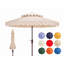 Parasol d'extérieur festonné inclinable 101 po Poppy-521262617