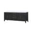 Plateau de meuble-lavabo double l 84 po x P 22 po Laurel-82319306-82319309