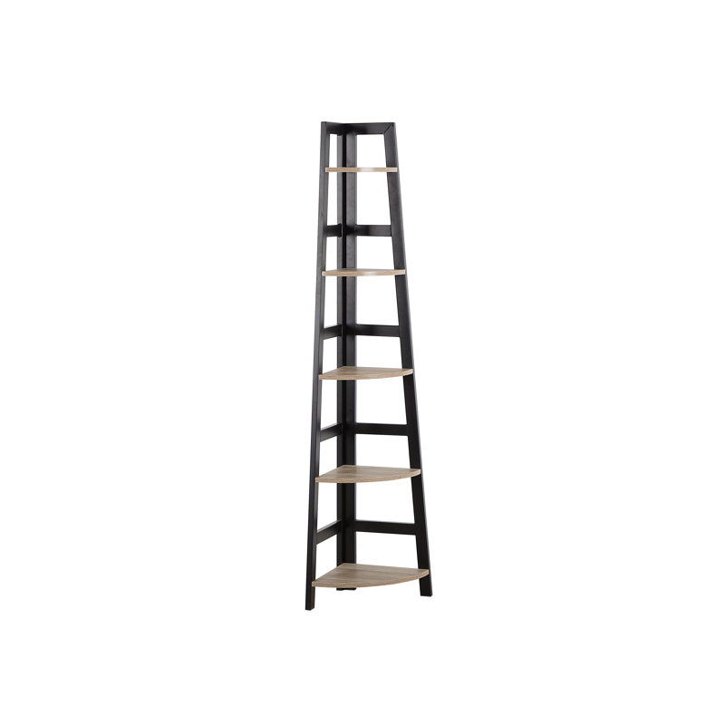 Genaro 163 cm H x 44 cm W Corner Bookcase