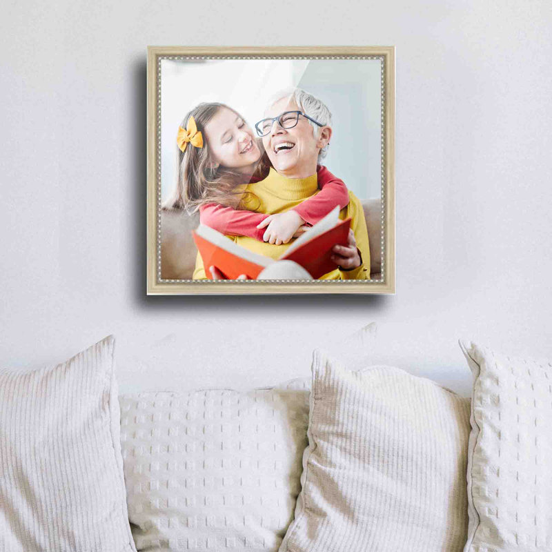 Cadre photo argenté Dareian, 10 po x 10 po