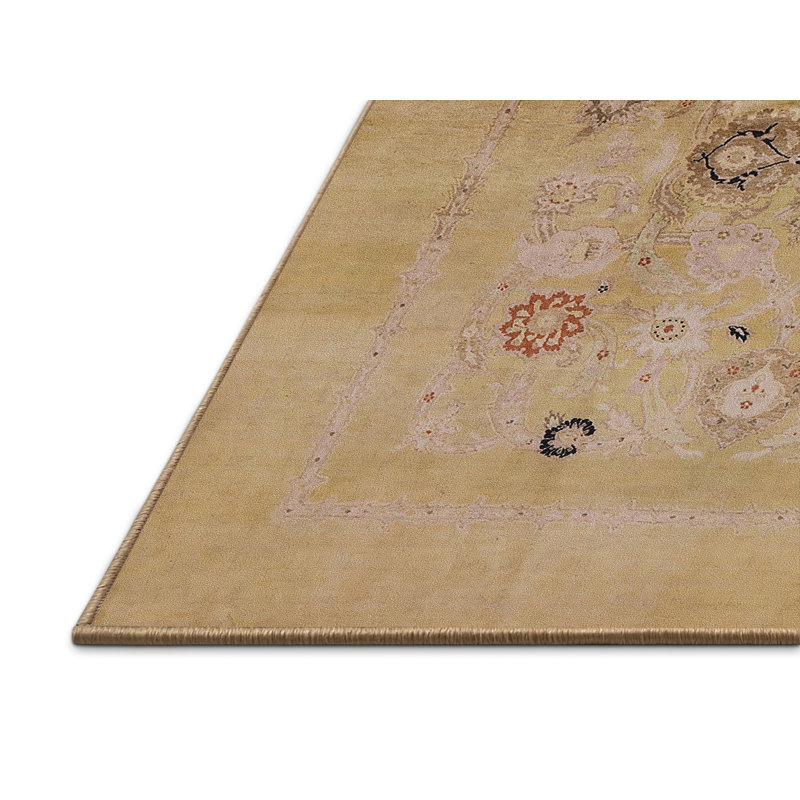 Tapis oriental brun / rose, Rectangle 5 pi x 8 pi