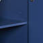 Meuble-lavabo bleu 36 po, pratique et élégant
