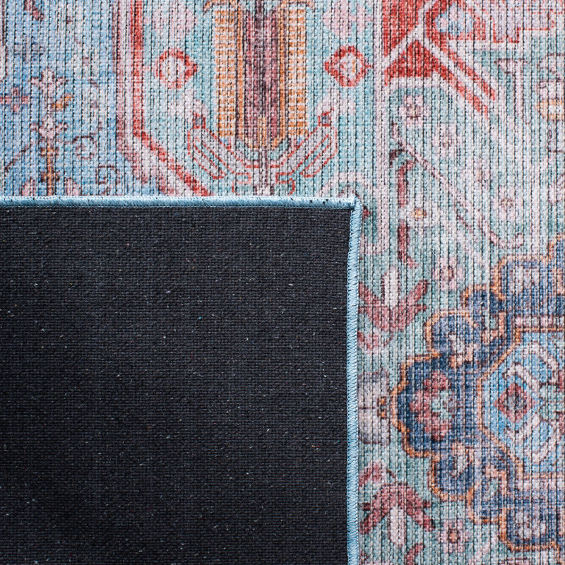 Serapi Performance Machine Washable Oriental Rug, Rectangle 9' x 12'