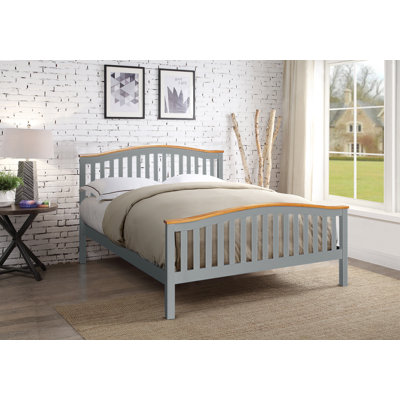 Solid Wood Storage Bed
