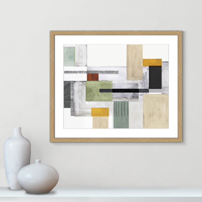 Playful Blocks Print by Tom Reeves