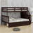 Stairway  Bunk Bed With Drawer, Storage And Guard Rail For Bedroom, Dorm, For Adults-1279282070