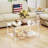 Coffee Table With Storage Shelf,Rectangle Living Room 2-Tier Center Table For Small Spaces (Rectangle, Nomal)-644448276