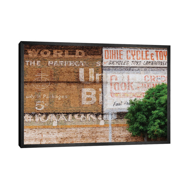 Alabama Architecture XIX by Bethany Young - Print on Canvas, 45.72cm H x 66.04cm W x 3.81cm D, Black Framed