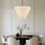 Lustre tambour 6 lumières en lin moderne-1236415131-1236415133-1236415135
