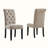 Applegate Solid Wood Tufted Asons Dining Chair-1421398538