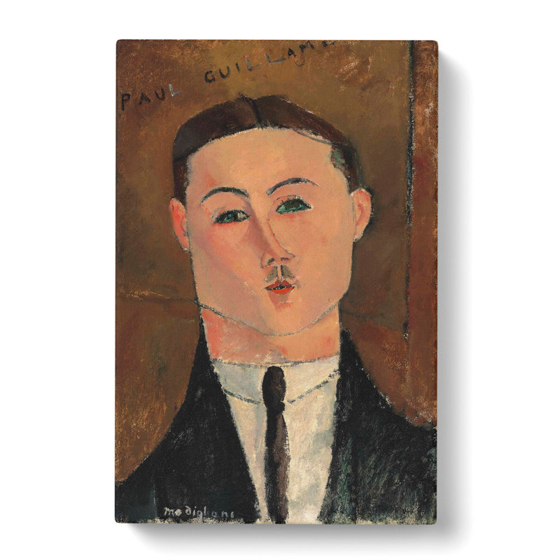 Paul Guillaume Vol.2 by Amedeo Modigliani - Wrapped Canvas Painting, 60cm H x 40cm W x 3cm D