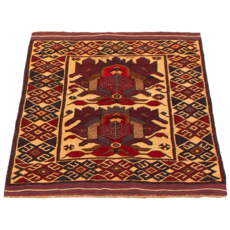 Tapis brun clair 3 pi 0 po x 4 pi 5 po Miruna
