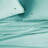 Lacoste Cotton Percale Sheet Set, Crisp Feel & Breathable Bedding, Deep Pocket Fitted Sheet, Water Blue, Twin XL-35177731-35177724