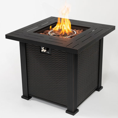 Square Fire Pit Table
