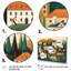 «Small Town Village I», reproduction d'art sur toile-88505796-88505789