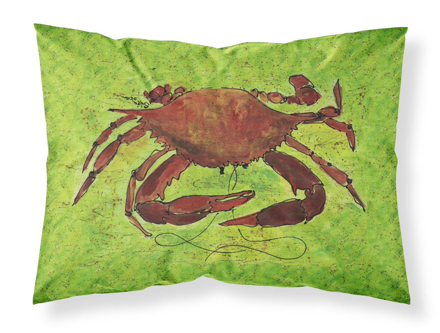 Cuscino Decorativo Caroline's Treasures Giubileo Crabs – Granchi E Tela Resistente Per Interni Ed Esterni