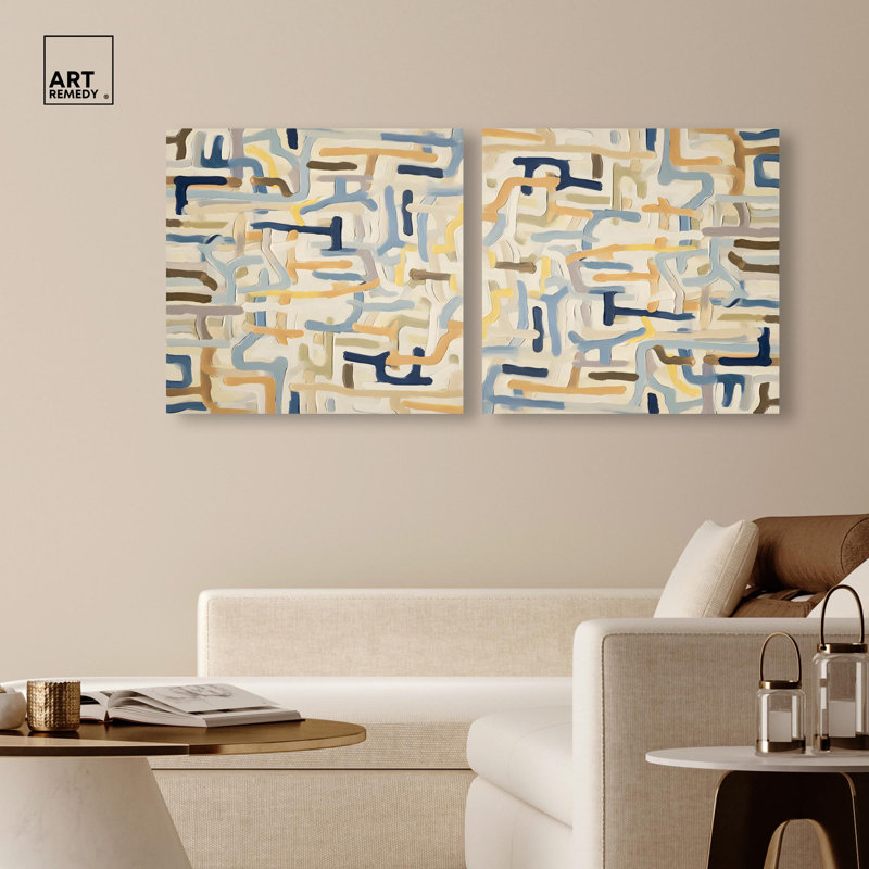Oz, ensemble d'art magique sur toile par Art Remedy, H 24 po x l 24 po, Toile tendue