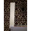 Tapis rouge / brun / beige en coton / laine oriental fait à la main 2 pi 7 po x 8 pi 2 po Oriental