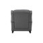 Fauteuil à bascule rembourré de 40 pouces moderne pour des moments de détente à la maison