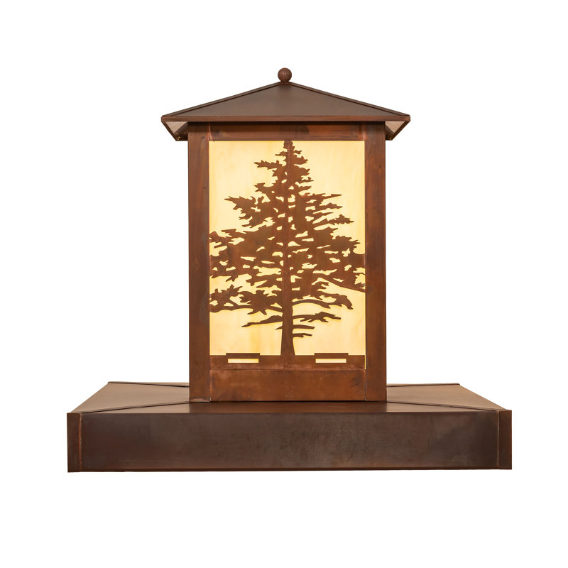 27" Square Tamarack Pier Mount