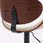 Tabourets de bar pivotants à hauteur ajustable avec comptoir en bois d'unité centrale pour le bar, la cuisine et la salle à manger-1373736983-1374666733