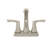 2-handle Bathroom Faucet with Drain Assembly-101195854
