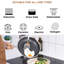 Cermalon Non-Stick Frying Pan Set