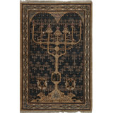 Antique One-of-a-Kind Rectangle 3'3" X 5'3" Hand Knotted Area Rug