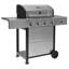 Barbecue au gaz propane autoportant à 4 brûleurs avec brûleur latéral Kenmore-89555861