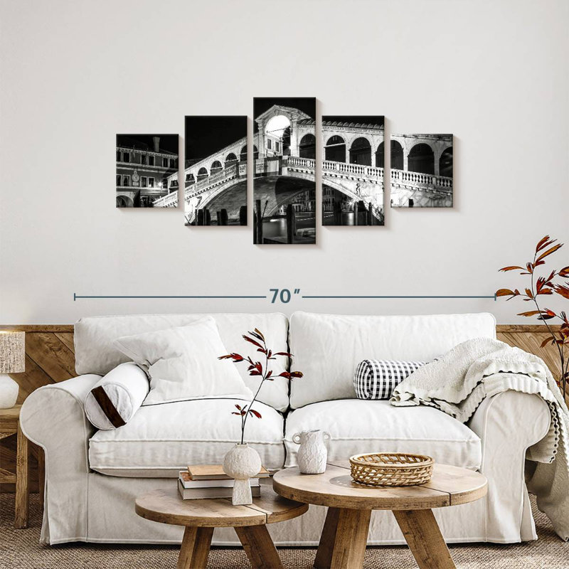 Rialto Bridge At Night