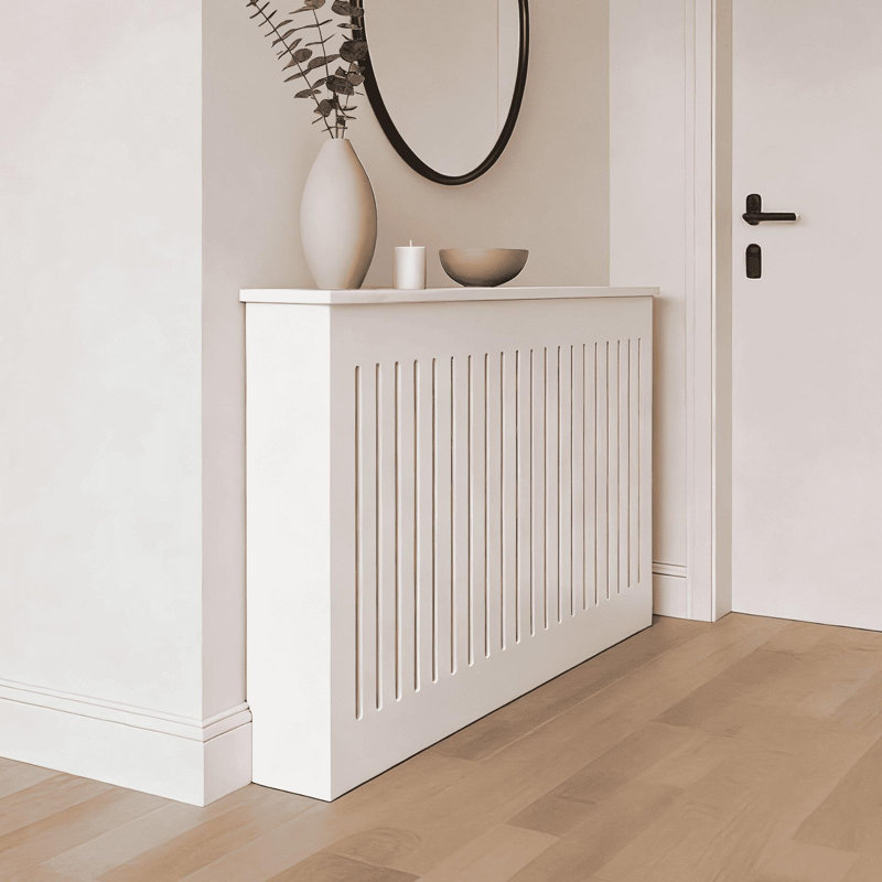 Loxley Radiator Cover, Large - 150cm W, White