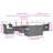 Vidaxl Garden Sofa Set Grey