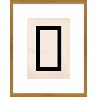 Construction 1 Framed Graphic Art