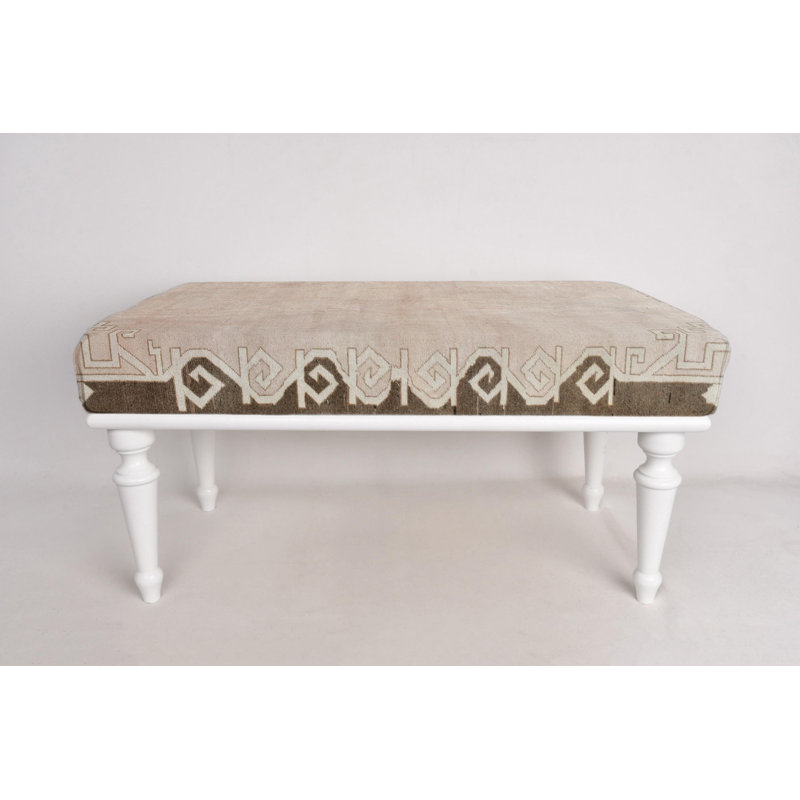 Banc de café, banc de véranda, banc de style bohème, banc de meuble-lavabo, banc de vestibule, banc de décoration intérieure, banc fabriqué à la main, banc de chambre à coucher