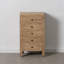 Noker 44cm W Solid Wood Bedside Table