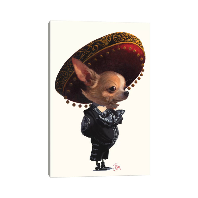 Senorita by Thomas Fluharty - Print on Canvas, Wrapped Canvas, 45.72cm H x 30.48cm W x 1.91cm D