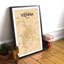 Vienna City Map - No Frame Print-991174970