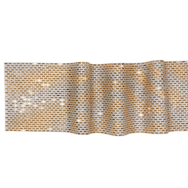 Chemin de table Sparkles Home Park Avenue Doublure de protection en feutre | Lavable à la main, 90 po x 13 po, Topaze