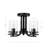 Ahsir Glass Semi Flush Mount-1503074471