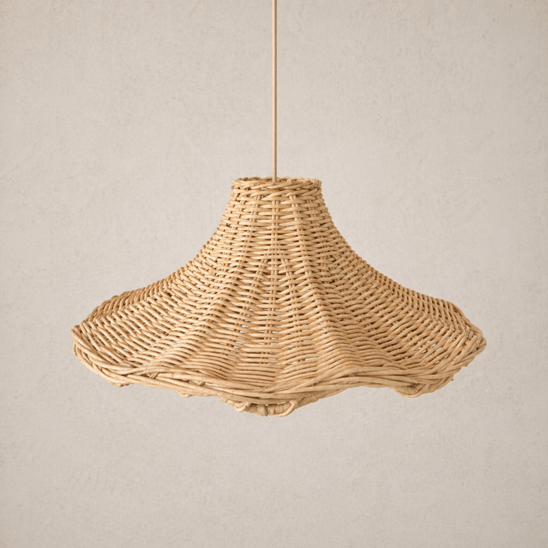 Ophelia Handwoven Rattan Pendant Light Shade