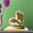 Stoneware Ceramic Geometric Heart Sculpture - Modern Abstract Decorative Object with Faceted Design, Durable and Elegant Home Accent-912568850-874586399