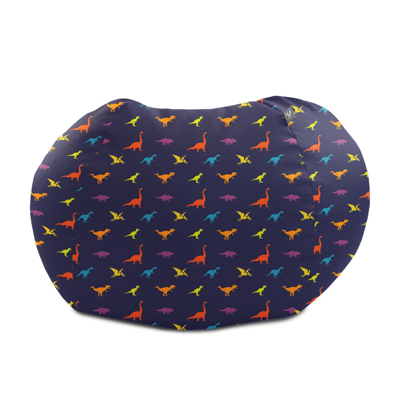 rucomfy Beanbags Printed Mini Slouchbag Bean Bag - Childrens Playroom, Bedroom - Machine Washable - Arrives Pre-Filled