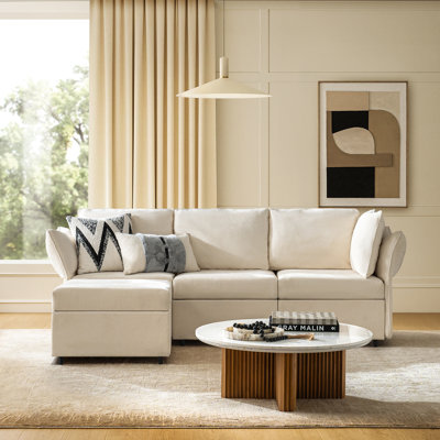 Canapé modulaire 4 pièces Woodring