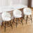 26" Swivel Upholstered Counter Height Bar Stools-21874699